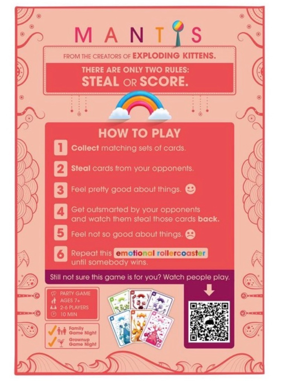 MANTIS Card Game - by Exploding Kittens - Picture 4 of 4